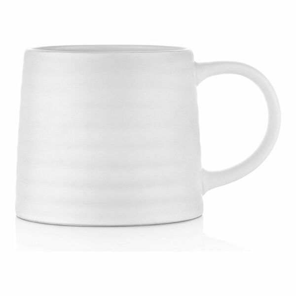 Кружка Swell, 380 мл, керамика, белая