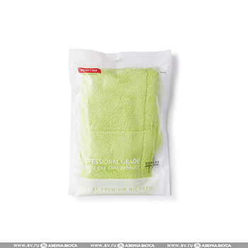 Салфетка для сушки двухслойная из микрофибры, 20х38 см, Purestar, 1 шт., Республика Корея