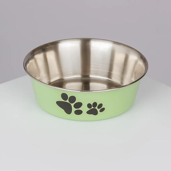 Миска металл матовая цветная 13см