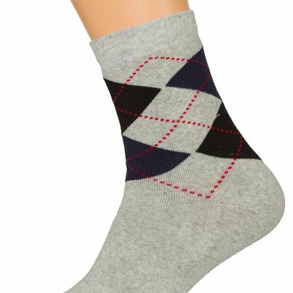 Носки мужские ХОХ XZ-3R8 махра серые, р.27