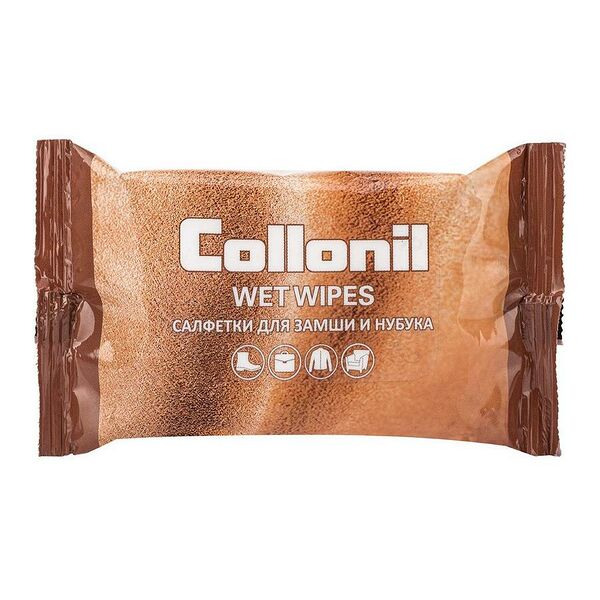 Салфетки влажные Collonil № 15 для замши, нубука и велюра Германия