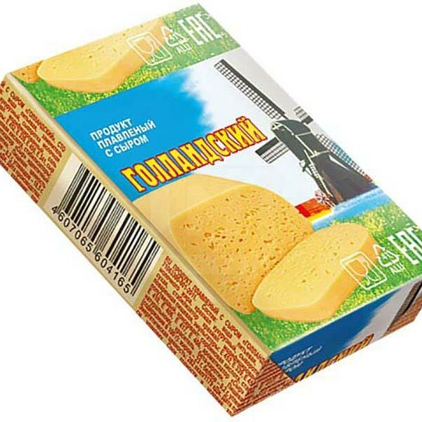 Продукт плавленый с сыром Голландский 54%
