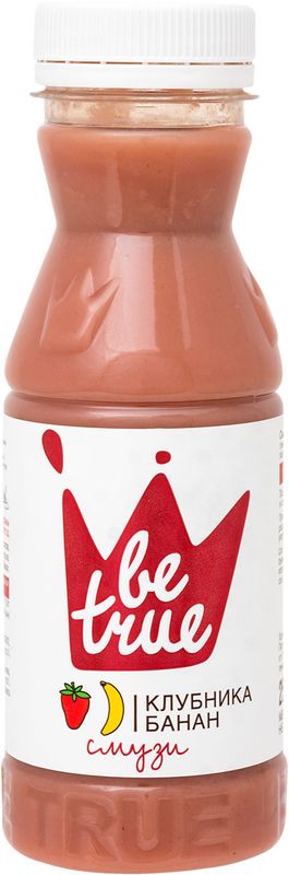 

Смузи Be true клубника-банан 250 мл