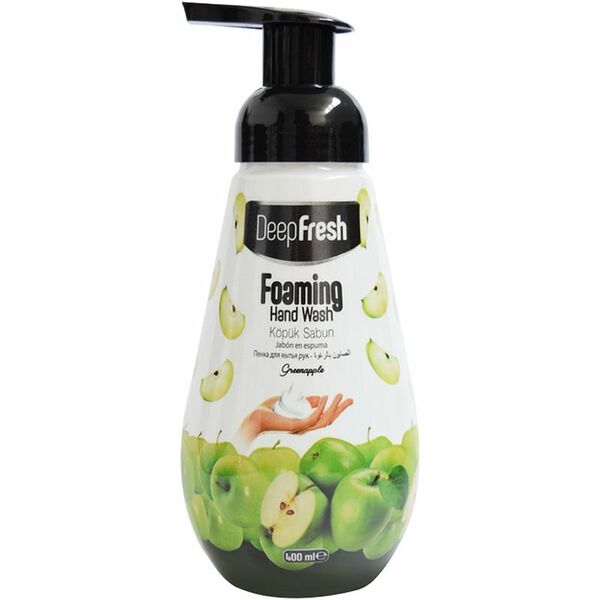 Мыло жидкое DeepFresh Зелёное яблоко, 400мл