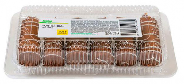 Пирожное Каждый день Картошка