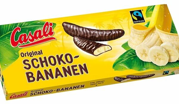 Набор конфет Casali Schoko-Bananen, темный шоколад