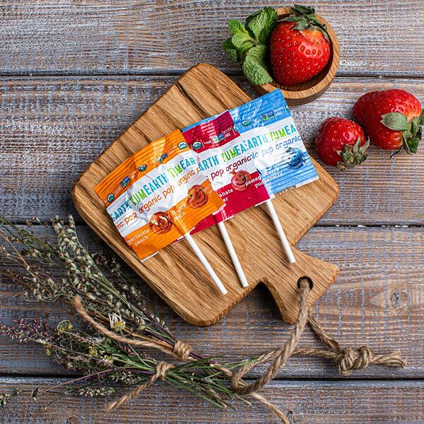 Ассорти органических леденцов на палочке