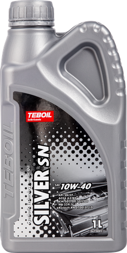 

Масло моторное Teboil Silver SN 10W–40 полусинтетическое 1л