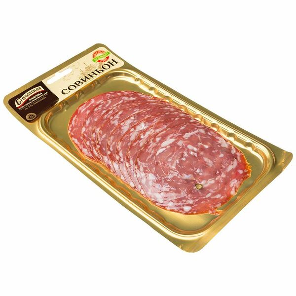 Колбаса сырокопченая совиньон Егорьевская фабрика