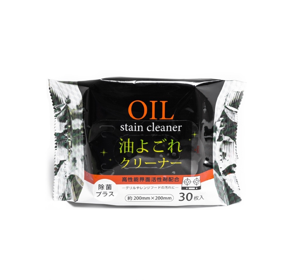 

Салфетки влажные для удаления масляных пятен, Moritoku, 30 шт., 20х20 см, Япония