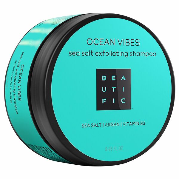 BEAUTIFIC BEAUTIFIC Пенящийся скраб для волос и кожи головы Ocean Vibes, 250 мл