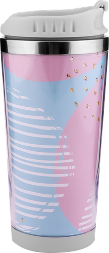 Кружка Homeclub Coffee To Go 450мл, нержавеющая сталь, Арт. 300186