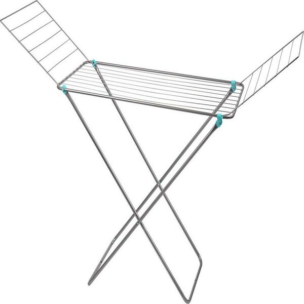 Сушилка для белья напольная Nika Silver эконом, металлическая, 18 м