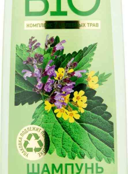 Шампунь для волос укрепление и защита Прелесть Био с экстрактом крапивы