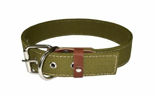 Ошейник Аркон 35 двойной брезент для собак