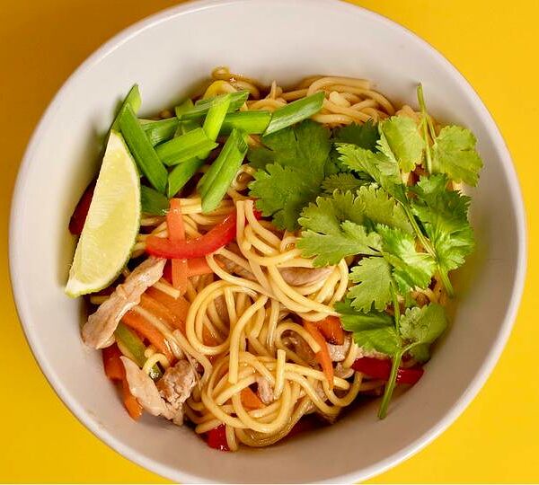 Wok со свининой