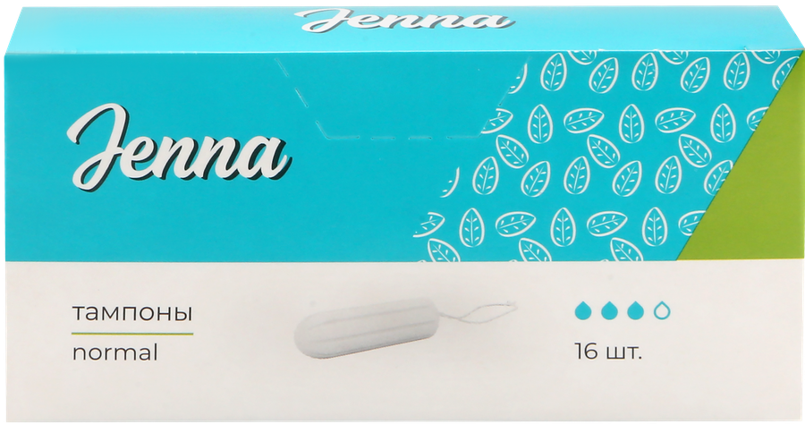 

Тампоны JENNA Normal, 16шт