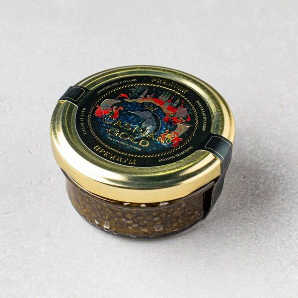 Икра черная осетровая Золото Каспия, 100гр.