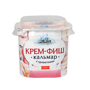 Паста из морепродуктов кальмар-креветка "Крем-фиш"