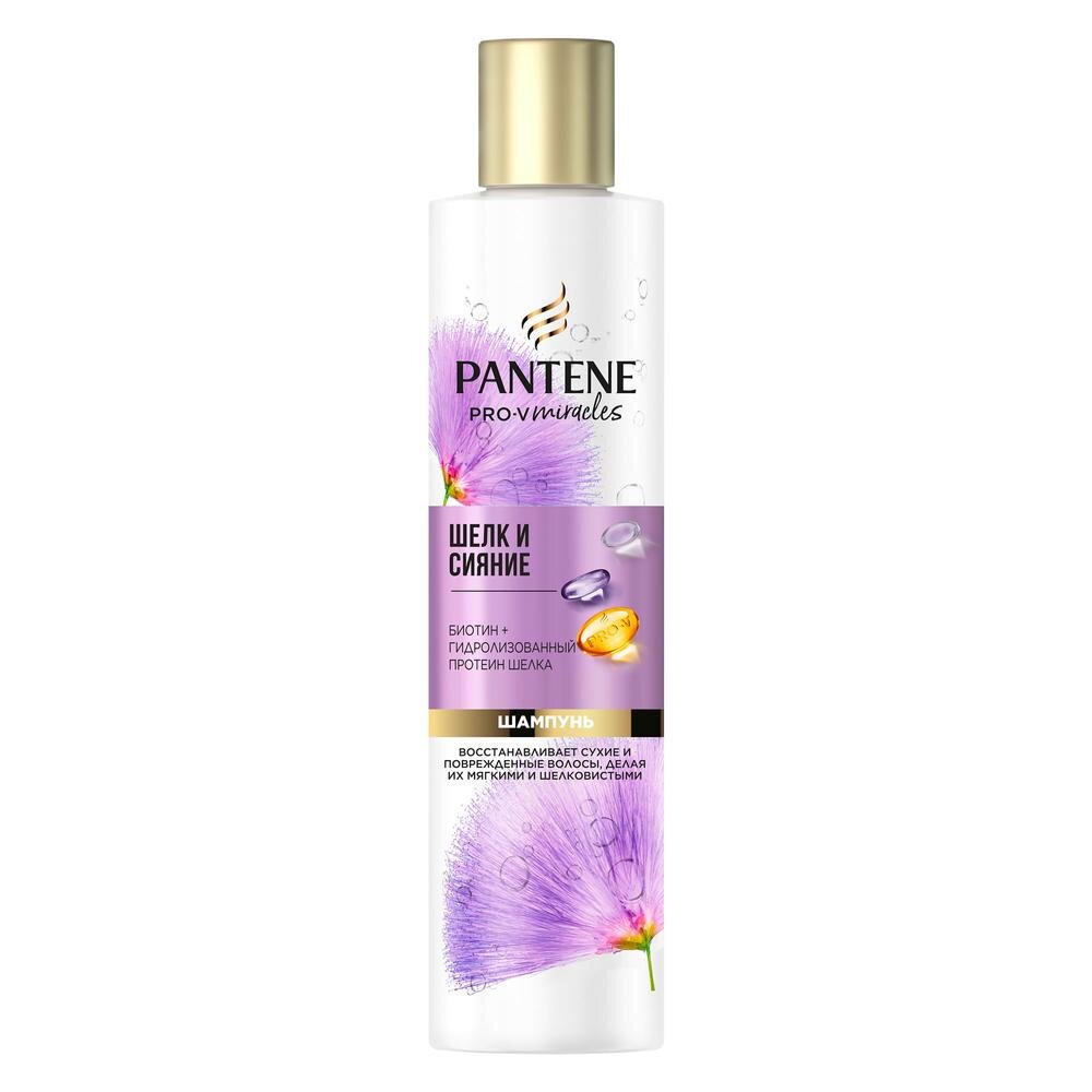 

Шампунь для волос Pantene Pro-V Miracles Шелк и сияние 250 мл
