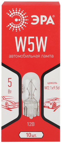 

Лампа для автомобиля Эра C5W 12V SV8.5 для освещения салона, номерного знака, 10шт