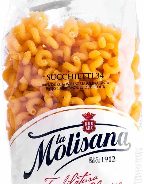 Макароны La Molisana Succhietti №34 пружинки рифлёные, 450г