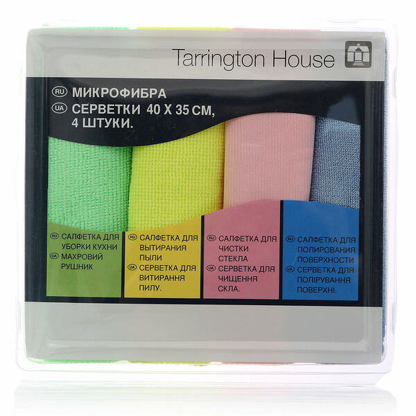Салфетки из микрофибры ТМ Tarrington House (Таррингтон Хаус)