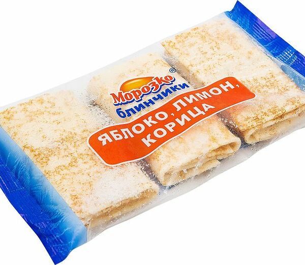 Блины Морозко яблоко-лимон-корица, 210г