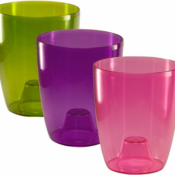 Кашпо Idea Орхидея d=125мм, 1 шт в ассортименте