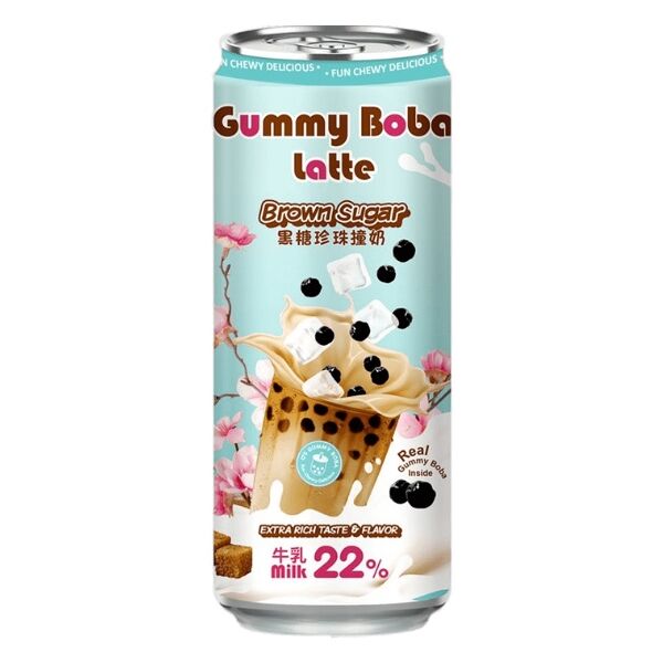 Напиток Gummy Boba Latte, коричневый сахар