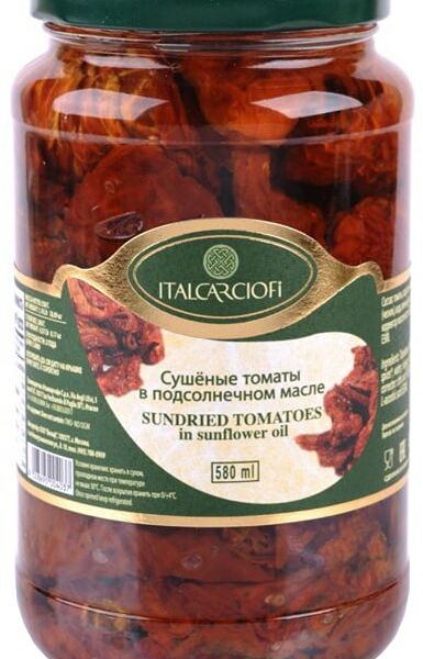 Томаты Italcarciofi вяленые 530г