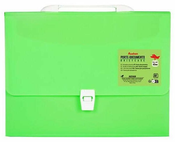 Папка для документов Ашан Красная птица, 33,8х27,5 см