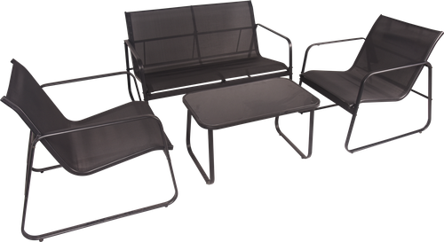 

Набор садовой мебели Giardino Club 4 предмета стол, диван, кресло – 2 шт., текстилен, Арт. LF18003 в ассортименте