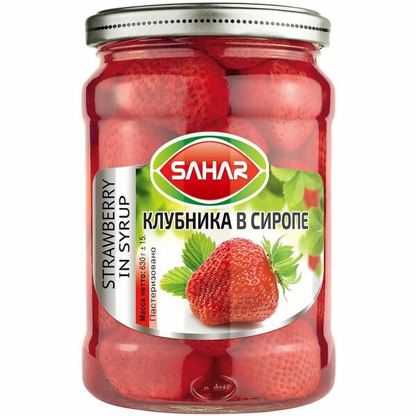 Клубника Sahar в сиропе 630г