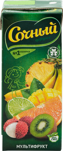 

Нектар СОЧНЫЙ Мультифруктовый, для детского питания, 0.2л