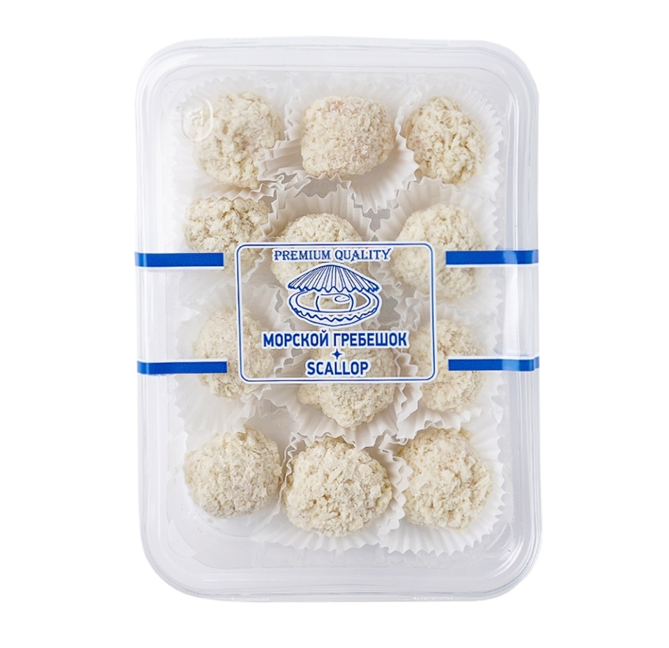 

Морской гребешок филе в панировке 170 г