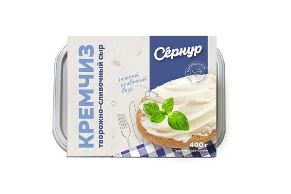 Сыр творожный сливочный Кремчиз