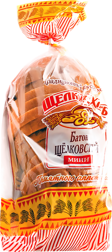 Батон Щелковохлеб Щелковский мини в нарезке 200 г