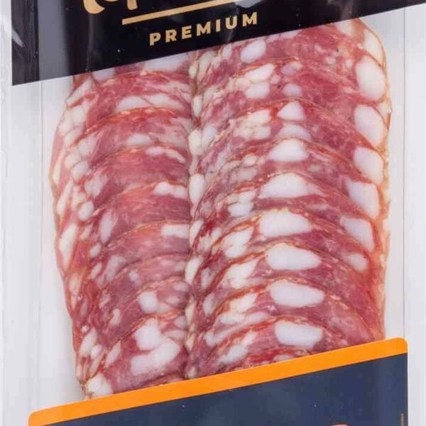 Колбаса сырокопчёная Брауншвейгская Черкизово, нарезка