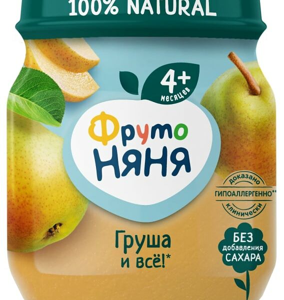 Пюре Фрутоняня Груша 100г