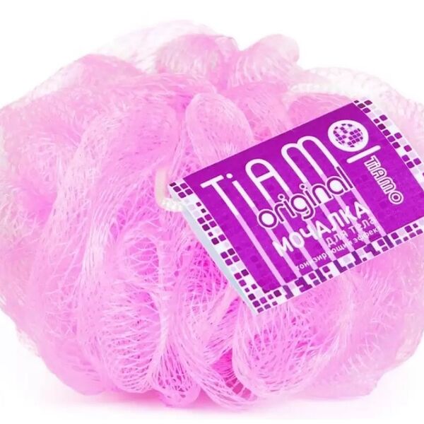 Мочалка из нейлона Tiamo Original шар супер