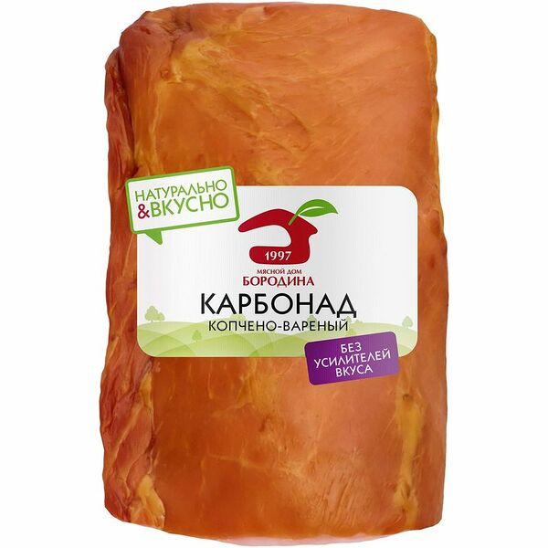 Карбонад Мясной дом Бородина копчёно-варёный