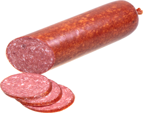 

Колбаса Торговая площадь Сервелат Коньячный варено-копченый, вес