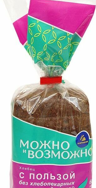 Хлебец Каравай С Пользой нарезка 300г