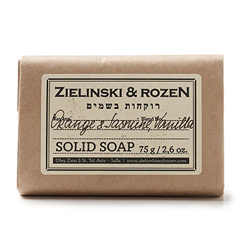 Мыло твердое Zielinski&Rozen Апельсин, Жасмин, Ваниль 75г, Россия