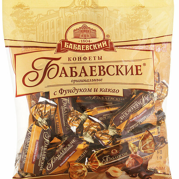 Конфеты Бабаевский с Фундуком и какао