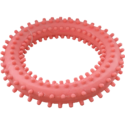 Игрушка для собак Зооник Кольцо с шипами №5, в ассортименте, 13 см