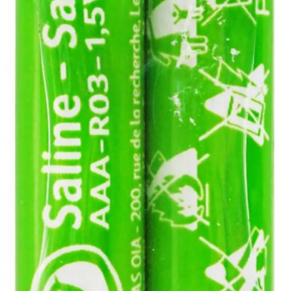 Батарейка Каждый день солевая AAА, 2 шт