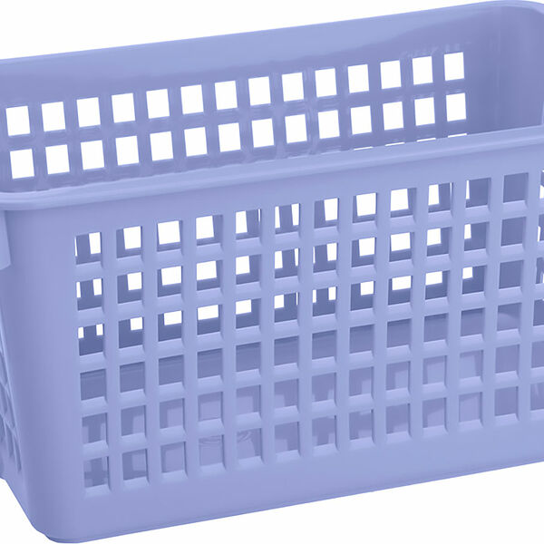 Корзинка Бытпласт с ручкой Теплый дом 2022 280x160x120мм