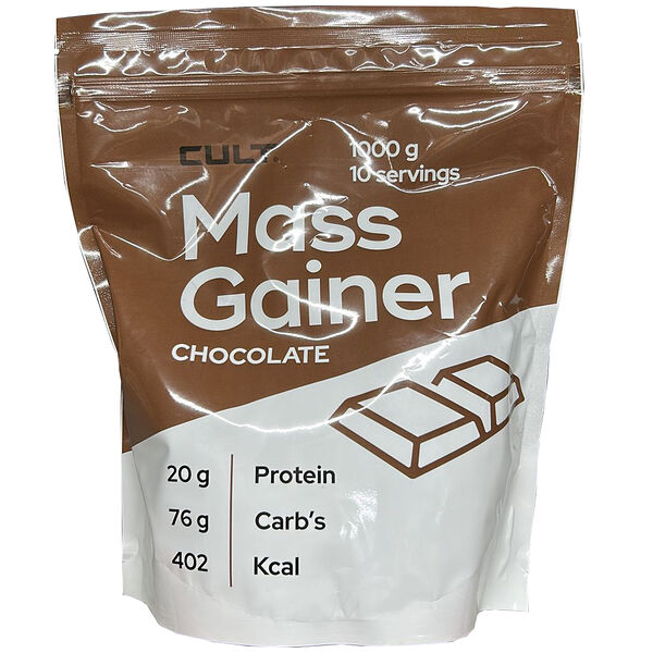 Cult 100% Pure Mass Gainer 1000 г шоколад